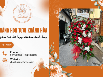 Cửa hàng hoa tươi Khánh Hòa cung cấp hoa chất lượng, điện hoa nhanh 