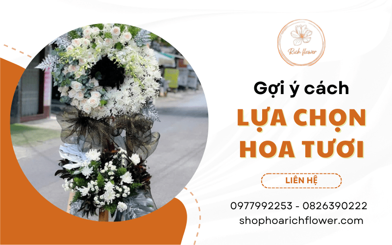 cách chọn hoa tươi