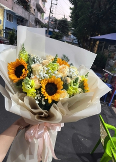 Bó hoa tặng 10
