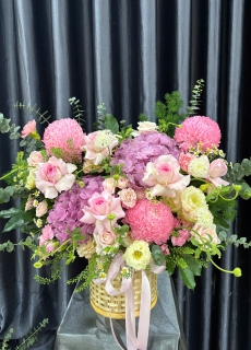 Giỏ hoa để bàn 26