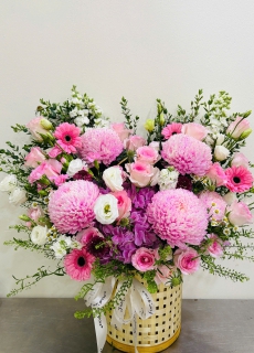 Giỏ hoa để bàn 28