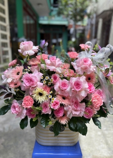 Giỏ hoa để bàn 30