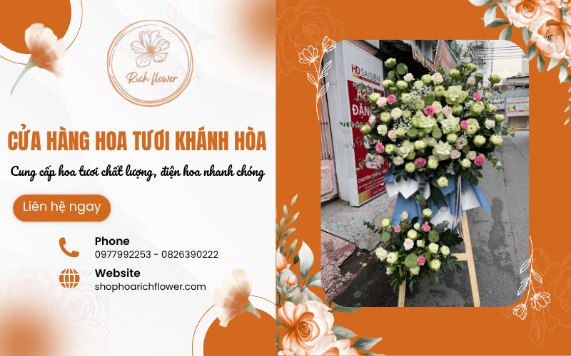 cửa hàng hoa tươi Khánh Hòa