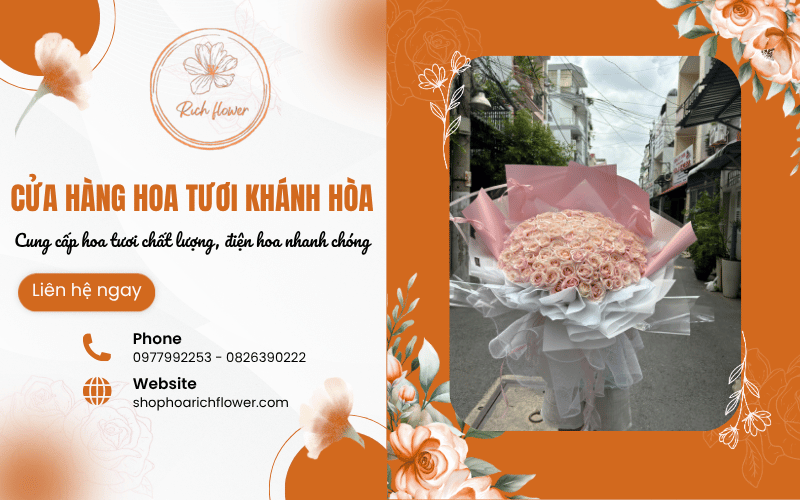cửa hàng hoa tươi Khánh Hòa